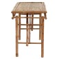 vidaXL Gartentisch Klappbar 115x50x75 cm Bambus vidaXL Gartentisch Klappbar 115x50x75 cm Bambus