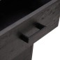 vidaXL Nachttisch Schwarz 36x30x45 cm Massivholz Kiefer vidaXL Nachttisch Schwarz 36x30x45 cm Massivholz Kiefer