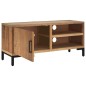 vidaXL TV-Schrank Braun 90x30x40 cm Massivholz Kiefer vidaXL TV-Schrank Braun 90x30x40 cm Massivholz Kiefer