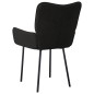 vidaXL Esszimmerstühle 2 Stk. Schwarz Samt vidaXL Esszimmerstühle 2 Stk. Schwarz Samt