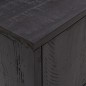 vidaXL TV-Schrank Schwarz 110x35x48 cm Massivholz Kiefer vidaXL TV-Schrank Schwarz 110x35x48 cm Massivholz Kiefer