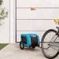 vidaXL Fahrradanhänger Hunde Blau und Schwarz Oxford-Gewebe und Eisen vidaXL Fahrradanhänger Hunde Blau und Schwarz Oxford-Gewebe und Eisen
