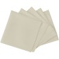 vidaXL Dinner-Servietten 10 Stk Creme 50x50 cm vidaXL Dinner-Servietten 10 Stk Creme 50x50 cm