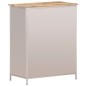 vidaXL Sideboard 60x35x75 cm Raues Mangoholz & Eisen vidaXL Sideboard 60x35x75 cm Raues Mangoholz & Eisen