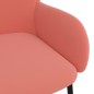 Esszimmerstühle 2 Stk. Rosa Samt Esszimmerstühle 2 Stk. Rosa Samt