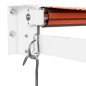 vidaXL Markise Einziehbar Orange und Braun 4x3 m Stoff und Aluminium vidaXL Markise Einziehbar Orange und Braun 4x3 m Stoff und Aluminium
