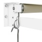 vidaXL Markise Einziehbar Creme 5x3 m Stoff und Aluminium vidaXL Markise Einziehbar Creme 5x3 m Stoff und Aluminium
