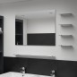 vidaXL Wandspiegel mit 5 Ablagen Silbern 80×60 cm vidaXL Wandspiegel mit 5 Ablagen Silbern 80×60 cm