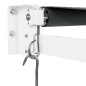 vidaXL Markise Einziehbar Anthrazit 3x2,5 m Stoff und Aluminium vidaXL Markise Einziehbar Anthrazit 3x2,5 m Stoff und Aluminium