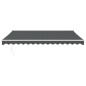 vidaXL Markise Einziehbar Anthrazit 4,5x3 m Stoff und Aluminium vidaXL Markise Einziehbar Anthrazit 4,5x3 m Stoff und Aluminium