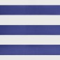 vidaXL Markise Einziehbar Blau und Weiß 5x3 m Stoff und Aluminium vidaXL Markise Einziehbar Blau und Weiß 5x3 m Stoff und Aluminium
