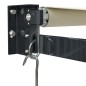 vidaXL Markise Einziehbar Creme 5x3 m Stoff und Aluminium vidaXL Markise Einziehbar Creme 5x3 m Stoff und Aluminium