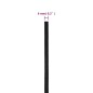 vidaXL Bootsseil Schwarz 6 mm 100 m Polypropylen vidaXL Bootsseil Schwarz 6 mm 100 m Polypropylen