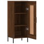 vidaXL Sideboard Braun Eichen-Optik 34,5x34x90 cm Holzwerkstoff vidaXL Sideboard Braun Eichen-Optik 34,5x34x90 cm Holzwerkstoff