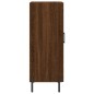 vidaXL Sideboard Braun Eichen-Optik 34,5x34x90 cm Holzwerkstoff vidaXL Sideboard Braun Eichen-Optik 34,5x34x90 cm Holzwerkstoff