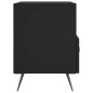 vidaXL Nachttische 2 Stk. Schwarz 40x35x47,5 cm Holzwerkstoff vidaXL Nachttische 2 Stk. Schwarz 40x35x47,5 cm Holzwerkstoff