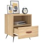 vidaXL Nachttische 2 Stk. Sonoma-Eiche 40x35x47,5 cm Holzwerkstoff vidaXL Nachttische 2 Stk. Sonoma-Eiche 40x35x47,5 cm Holzwerkstoff