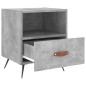 vidaXL Nachttische 2 Stk. Betongrau 40x35x47,5 cm Holzwerkstoff vidaXL Nachttische 2 Stk. Betongrau 40x35x47,5 cm Holzwerkstoff