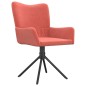 vidaXL Esszimmerstühle 2 Stk. Drehbar Rosa Samt vidaXL Esszimmerstühle 2 Stk. Drehbar Rosa Samt