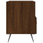 vidaXL Nachttische 2Stk. Braun Eichen-Optik 40x35x47,5cm Holzwerkstoff vidaXL Nachttische 2Stk. Braun Eichen-Optik 40x35x47,5cm Holzwerkstoff
