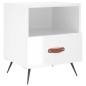 vidaXL Nachttische 2 Stk. Hochglanz-Weiß 40x35x47,5 cm Holzwerkstoff vidaXL Nachttische 2 Stk. Hochglanz-Weiß 40x35x47,5 cm Holzwerkstoff