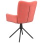 vidaXL Esszimmerstühle 2 Stk. Drehbar Rosa Samt vidaXL Esszimmerstühle 2 Stk. Drehbar Rosa Samt