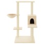 vidaXL Kratzbaum mit Sisal-Kratzsäulen Creme 95 cm vidaXL Kratzbaum mit Sisal-Kratzsäulen Creme 95 cm