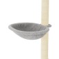 vidaXL Kratzbaum mit Sisal-Kratzsäulen Hellgrau 95 cm vidaXL Kratzbaum mit Sisal-Kratzsäulen Hellgrau 95 cm