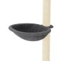 vidaXL Kratzbaum mit Sisal-Kratzsäulen Dunkelgrau 95 cm vidaXL Kratzbaum mit Sisal-Kratzsäulen Dunkelgrau 95 cm