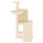 vidaXL Kratzbaum mit Sisal-Kratzsäulen Creme 96,5 cm vidaXL Kratzbaum mit Sisal-Kratzsäulen Creme 96,5 cm