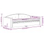 vidaXL Tagesbett mit Matratze Dunkelgrün 100x200 cm Samt vidaXL Tagesbett mit Matratze Dunkelgrün 100x200 cm Samt