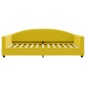 vidaXL Tagesbett mit Matratze Gelb 100x200 cm Samt vidaXL Tagesbett mit Matratze Gelb 100x200 cm Samt