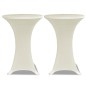 2 x Tischhusse für Stehtisch Stretchhusse Ø70 cm cremefarben 2 x Tischhusse für Stehtisch Stretchhusse Ø70 cm cremefarben