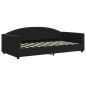 vidaXL Tagesbett mit Matratze Schwarz 90x190 cm Samt vidaXL Tagesbett mit Matratze Schwarz 90x190 cm Samt
