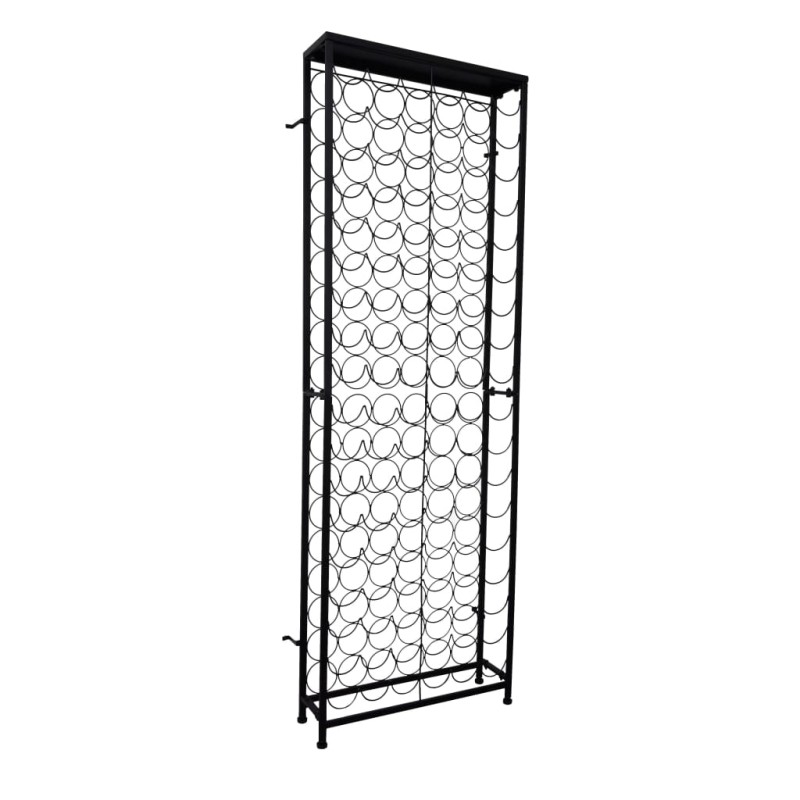vidaXL Flaschenregal für 108 Flaschen Metall vidaXL Flaschenregal für 108 Flaschen Metall
