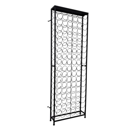 vidaXL Flaschenregal für 108 Flaschen Metall   