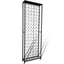 vidaXL Flaschenregal für 108 Flaschen Metall   