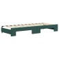 vidaXL Tagesbett Ausziehbar mit Schubladen Dunkelgrün 80x200 cm Samt vidaXL Tagesbett Ausziehbar mit Schubladen Dunkelgrün 80x200 cm Samt