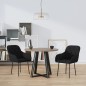 vidaXL Esszimmerstühle 2 Stk. Schwarz Samt vidaXL Esszimmerstühle 2 Stk. Schwarz Samt