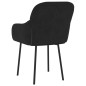 vidaXL Esszimmerstühle 2 Stk. Schwarz Samt vidaXL Esszimmerstühle 2 Stk. Schwarz Samt