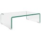 vidaXL TV-Tisch/Bildschirmerhöhung Glas Transparent 40x25x11 cm vidaXL TV-Tisch/Bildschirmerhöhung Glas Transparent 40x25x11 cm