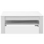 vidaXL Couchtisch Holzwerkstoff 110x65x48 cm Weiß vidaXL Couchtisch Holzwerkstoff 110x65x48 cm Weiß