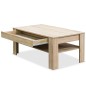 vidaXL Couchtisch Holzwerkstoff 110x65x48 cm Eiche vidaXL Couchtisch Holzwerkstoff 110x65x48 cm Eiche