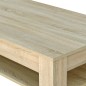 vidaXL Couchtisch Holzwerkstoff 110x65x48 cm Eiche vidaXL Couchtisch Holzwerkstoff 110x65x48 cm Eiche