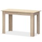 vidaXL 3-tlg. Essgruppe Tisch und Bänke Holzwerkstoff Eiche vidaXL 3-tlg. Essgruppe Tisch und Bänke Holzwerkstoff Eiche