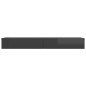 vidaXL TV-Schrank mit LED-Leuchten Hochglanz-Grau 120x35x15,5 cm vidaXL TV-Schrank mit LED-Leuchten Hochglanz-Grau 120x35x15,5 cm