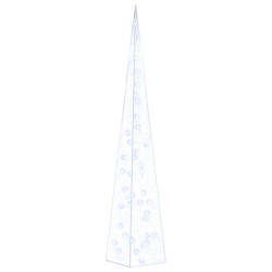 vidaXL LED-Leuchtkegel Acryl Deko Blau 90 cm 
