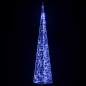 vidaXL LED-Leuchtkegel Acryl Deko Blau 90 cm vidaXL LED-Leuchtkegel Acryl Deko Blau 90 cm