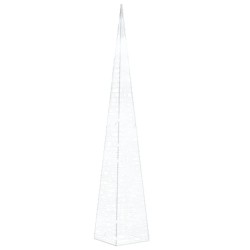 vidaXL LED-Leuchtkegel Acryl Deko Kaltweiß 60 cm  
