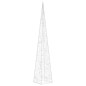 vidaXL LED-Leuchtkegel Acryl Deko Kaltweiß 60 cm vidaXL LED-Leuchtkegel Acryl Deko Kaltweiß 60 cm